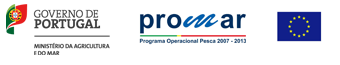 Governo de Portugal - Ministério da Agricultura e do Mar - Programa Operacional Pesca 2007-2013 - Comunidade Europeia